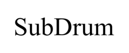SUBDRUM trademark