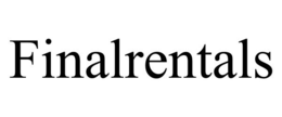 FINALRENTALS trademark