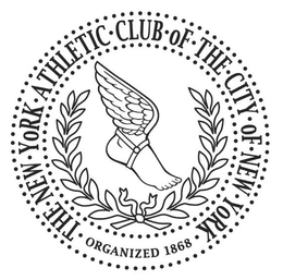 THE · NEW · YORK · ATHLETIC · CLUB · OF · THE · CITY · OF · NEW · YORK · ORGANIZED 1868 trademark