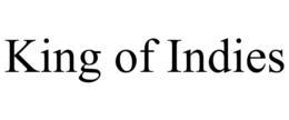 KING OF INDIES trademark