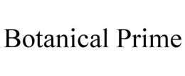BOTANICAL PRIME trademark
