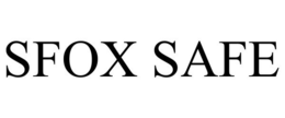 SFOX SAFE trademark