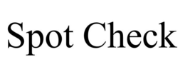 SPOT CHECK trademark