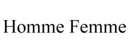 HOMME FEMME trademark