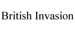 BRITISH INVASION trademark