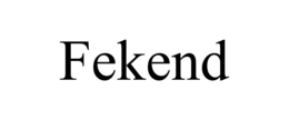 FEKEND trademark