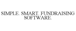 SIMPLE. SMART. FUNDRAISING SOFTWARE. trademark