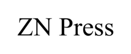 ZN PRESS trademark