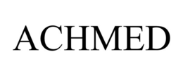 ACHMED trademark