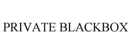 PRIVATE BLACKBOX trademark