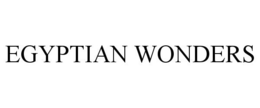 EGYPTIAN WONDERS trademark