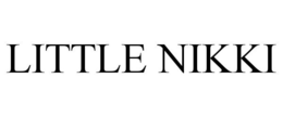 LITTLE NIKKI trademark