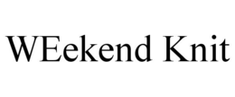 WEEKEND KNIT trademark