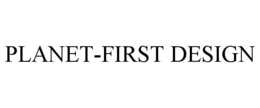PLANET-FIRST DESIGN trademark