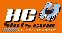 HC SLOTS.COM HARDEN CREEK SLOTCARS 20 20 trademark