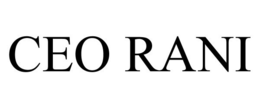 CEO RANI trademark