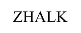 ZHALK trademark