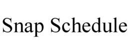 SNAP SCHEDULE trademark
