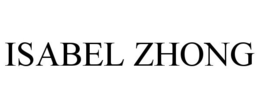 ISABEL ZHONG trademark