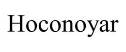 HOCONOYAR trademark