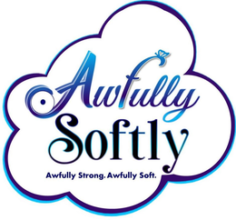 AWFULLY SOFTLY AWFULLY STRONG. AWFULLY SOFT. trademark