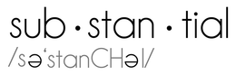 SUB · STAN · TIAL trademark