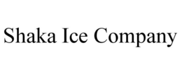 SHAKA ICE COMPANY trademark