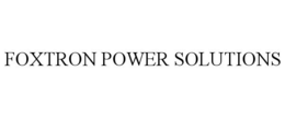 FOXTRON POWER SOLUTIONS trademark