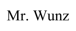 MR. WUNZ trademark