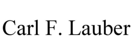 CARL F. LAUBER trademark