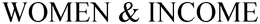 WOMEN & INCOME trademark