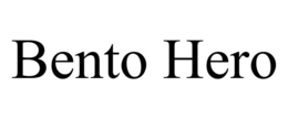BENTO HERO trademark