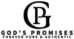 GP GOD'S PROMISES FOREVER PURE & AUTHENTIC trademark