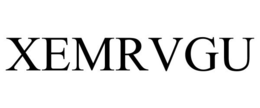XEMRVGU trademark