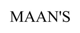 MAAN'S trademark