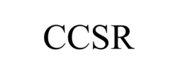CCSR trademark
