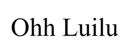 OHH LUILU trademark