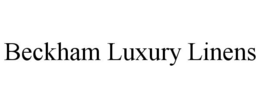 BECKHAM LUXURY LINENS trademark