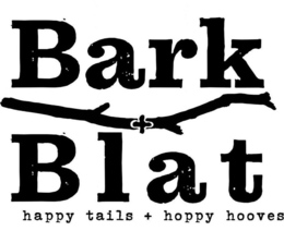 BARK + BLAT HAPPY TAILS + HOPPY HOOVES trademark