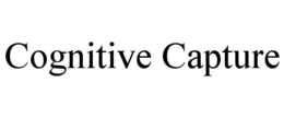 COGNITIVE CAPTURE trademark