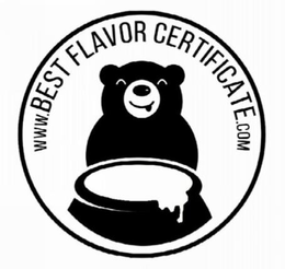 WWW.BEST FLAVOR CERTIFICATE.COM trademark