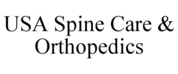 USA SPINE CARE & ORTHOPEDICS trademark