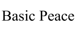 BASIC PEACE trademark