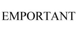 EMPORTANT trademark