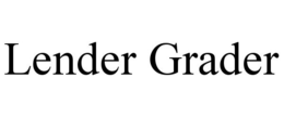 LENDER GRADER trademark