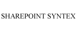 SHAREPOINT SYNTEX trademark