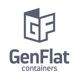 GF GENFLAT CONTAINERS trademark