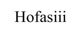 HOFASIII trademark