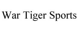 WAR TIGER SPORTS trademark