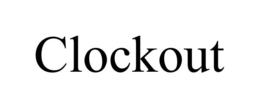 CLOCKOUT trademark